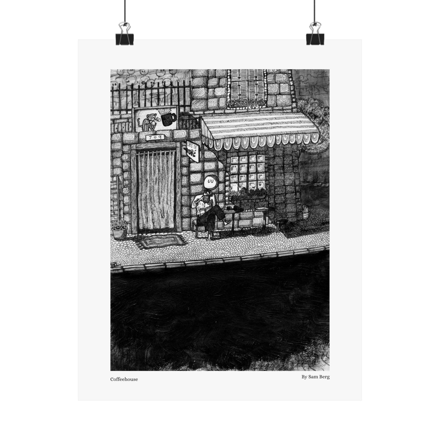 Print of "Coffeehouse"