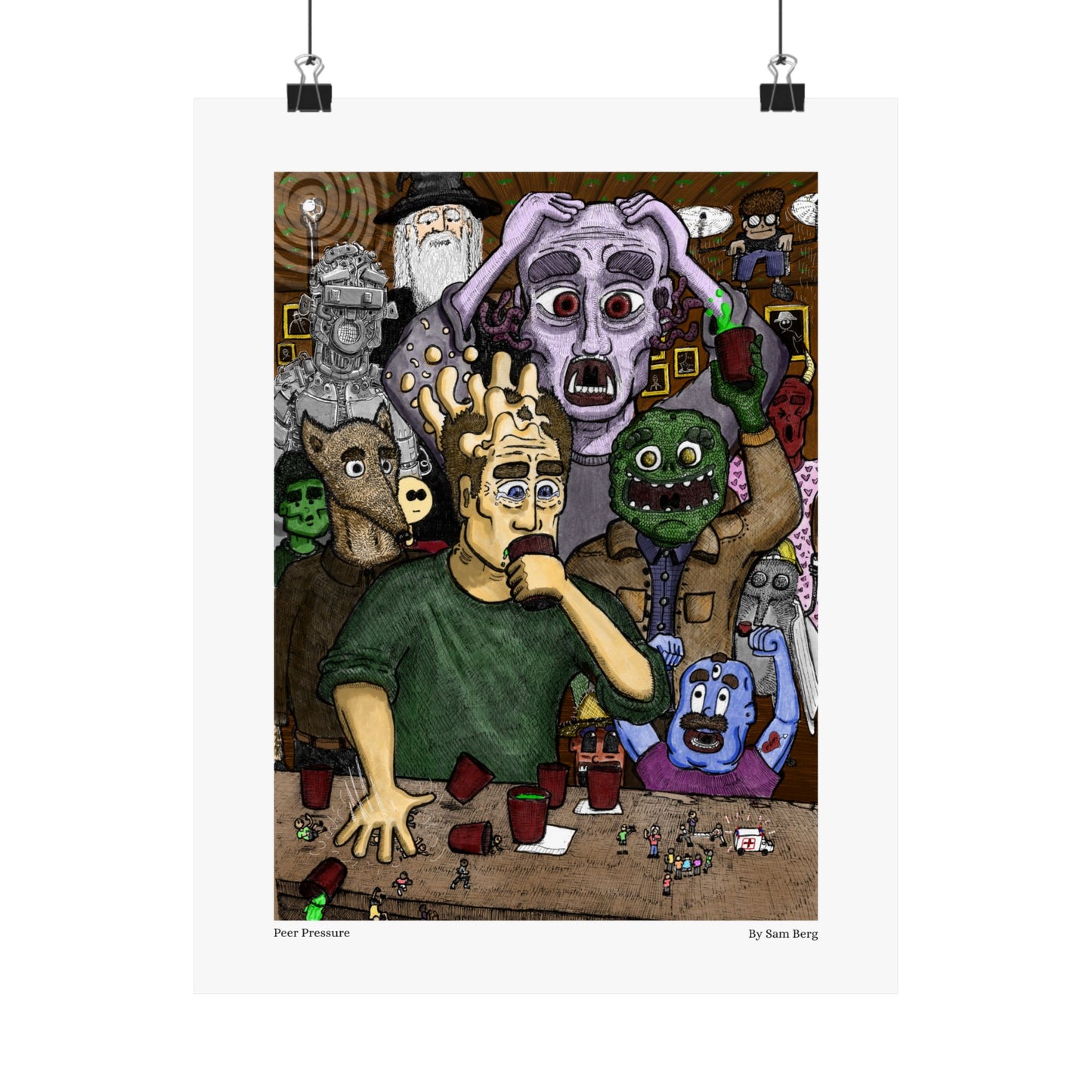 Print of "Peer Pressure"