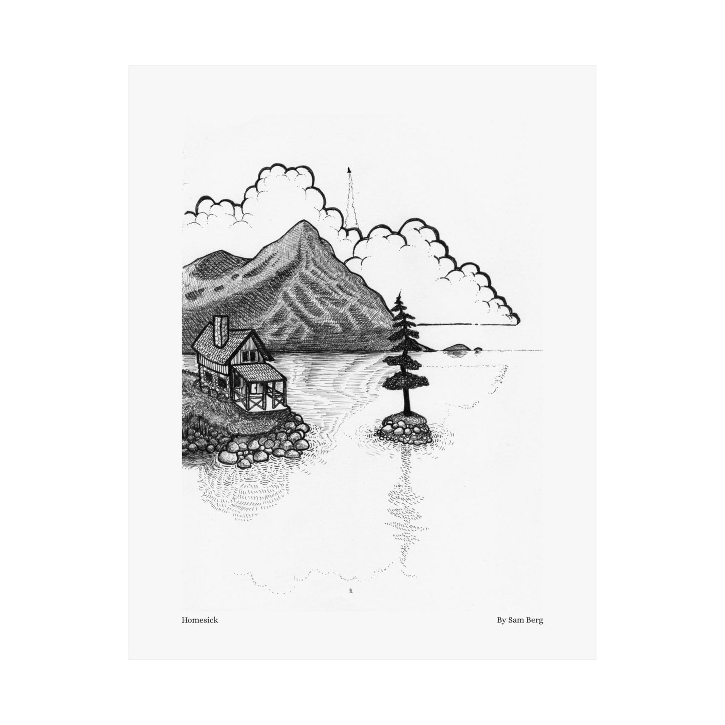 Print of "Homesick"