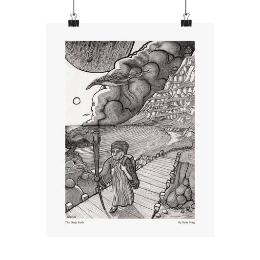 Print of "The Only Path"
