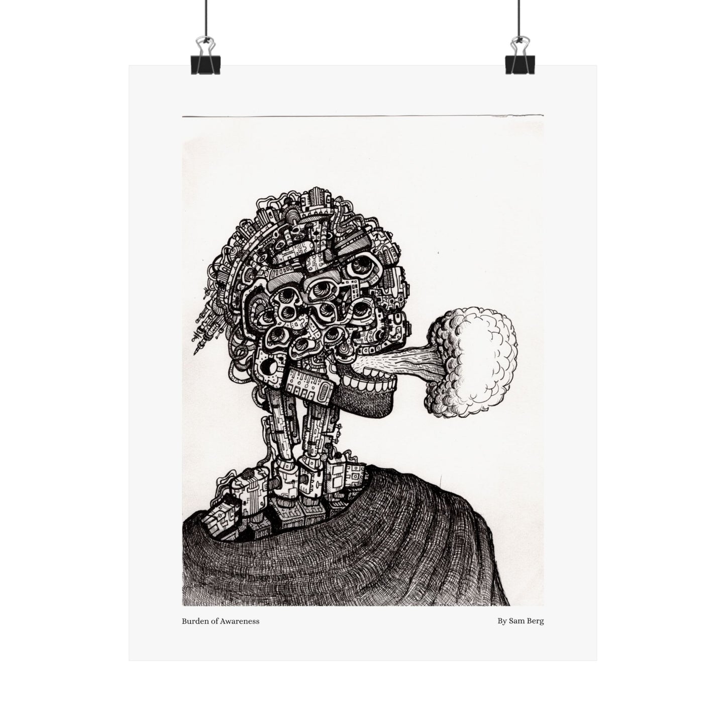 Print of "Burden of Awareness"