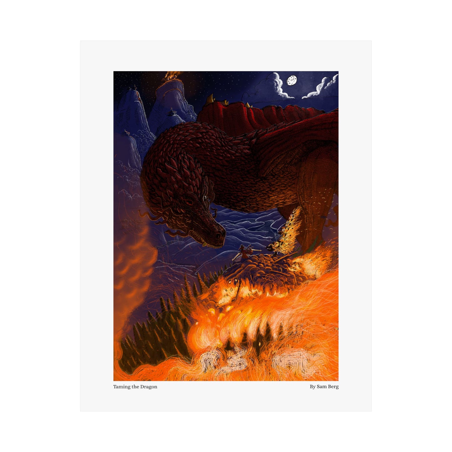 Print of "Grocery Run"