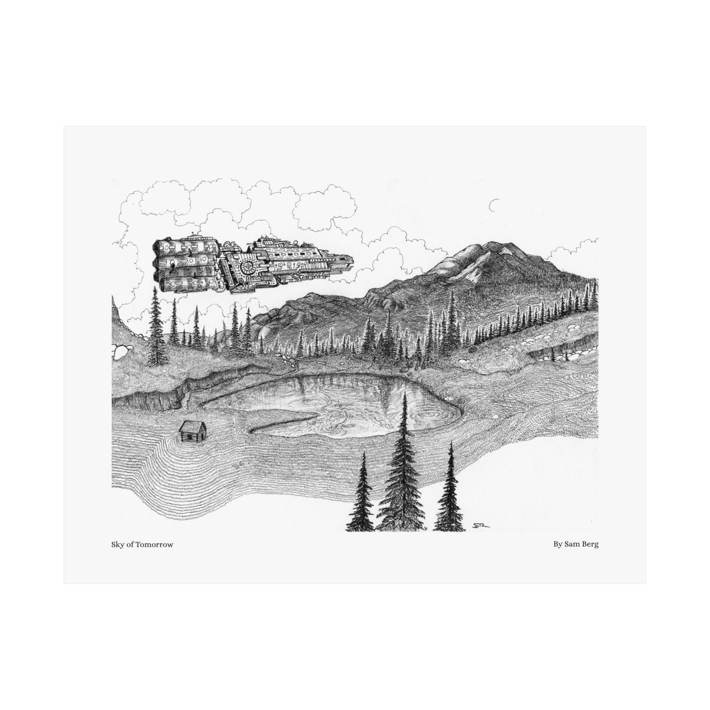 Print of "Sky of Tomorrow"