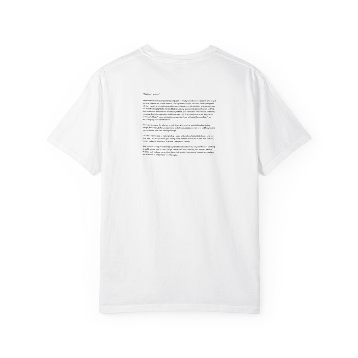 "The Tao" Shirt (With Writing)