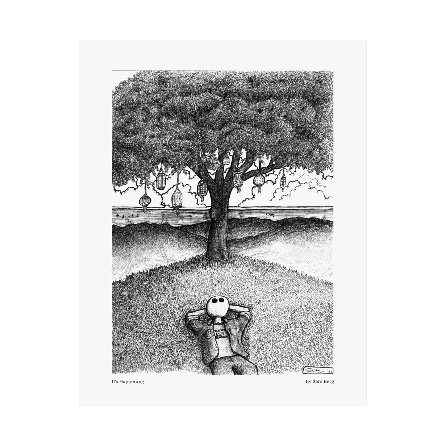 Print of "It's Happening"