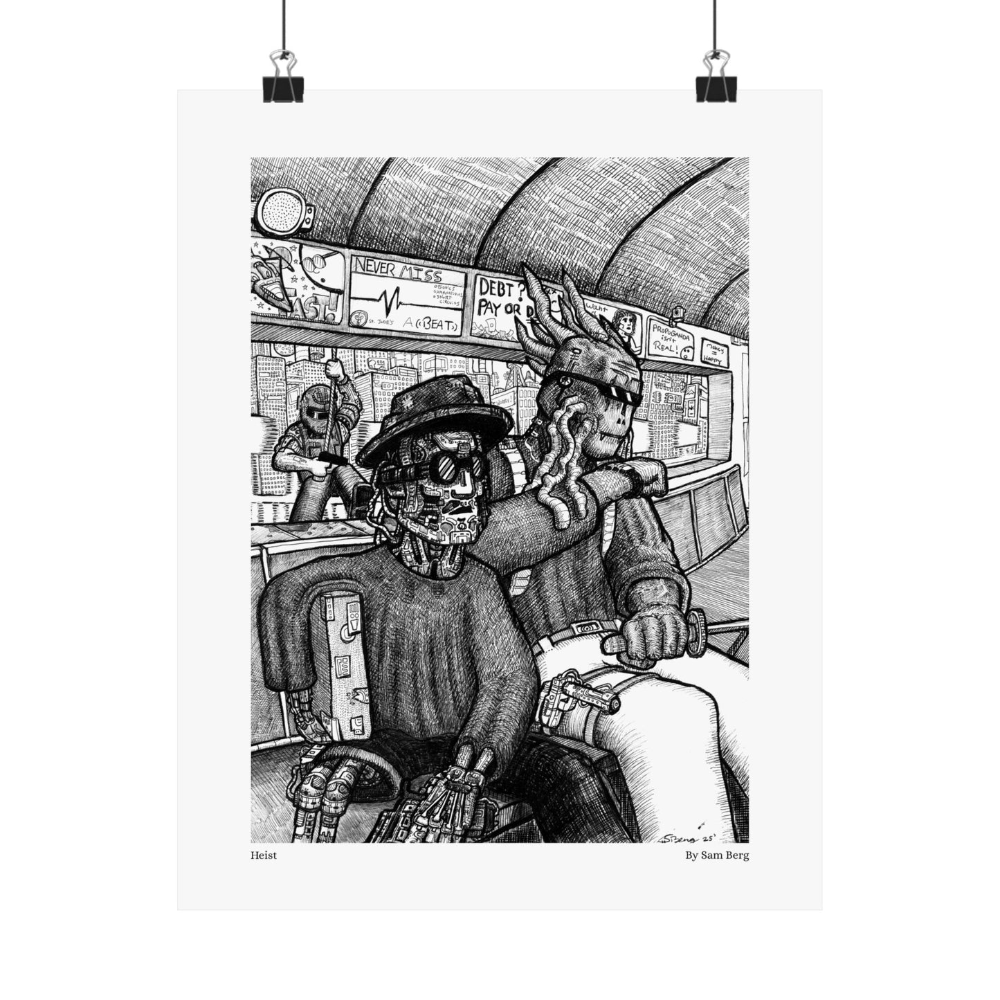 Print of "Heist"