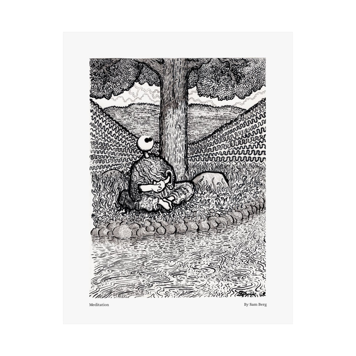 Print of "Meditation"