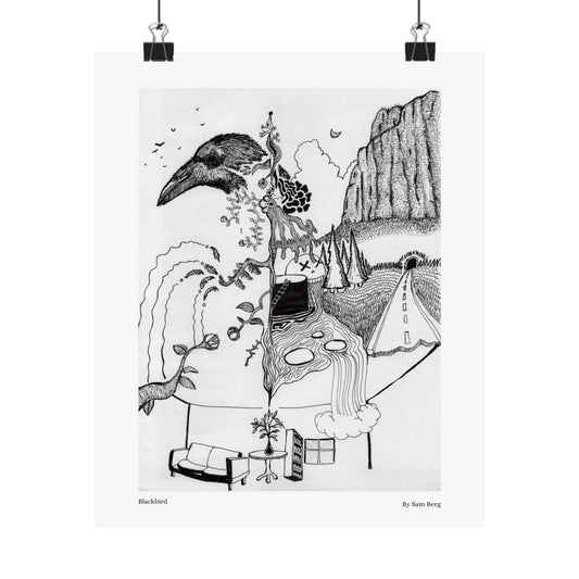 Print of "Blackbird"