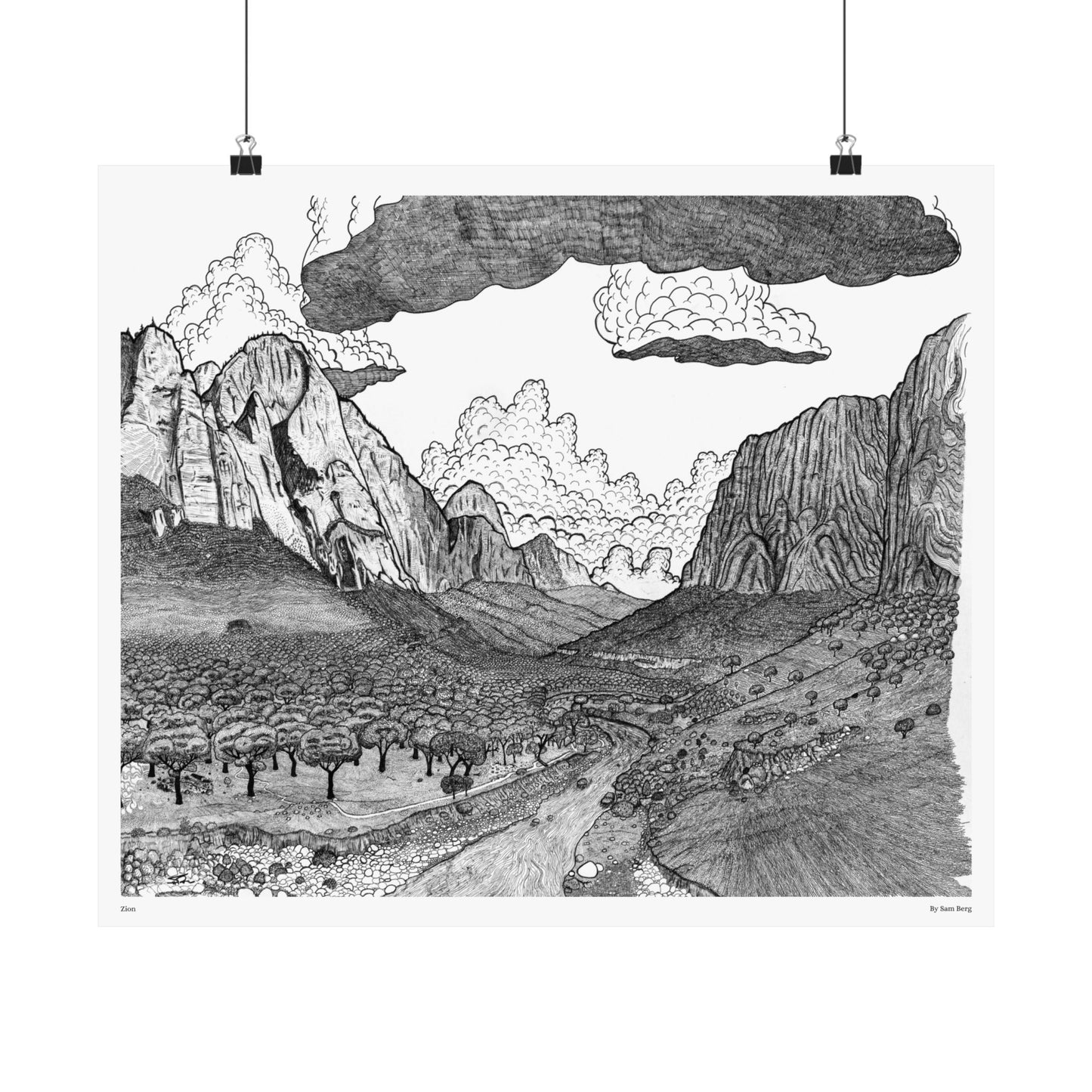 Print of "Zion"