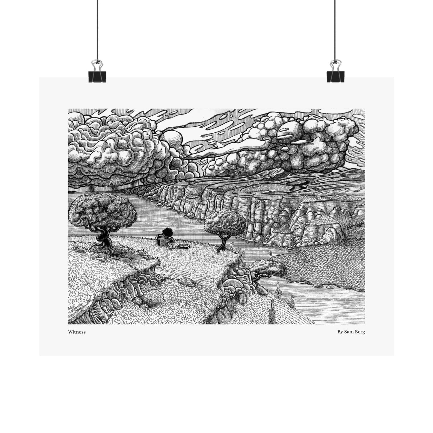 Print of "Witness"