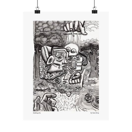 Print of "Holding On"