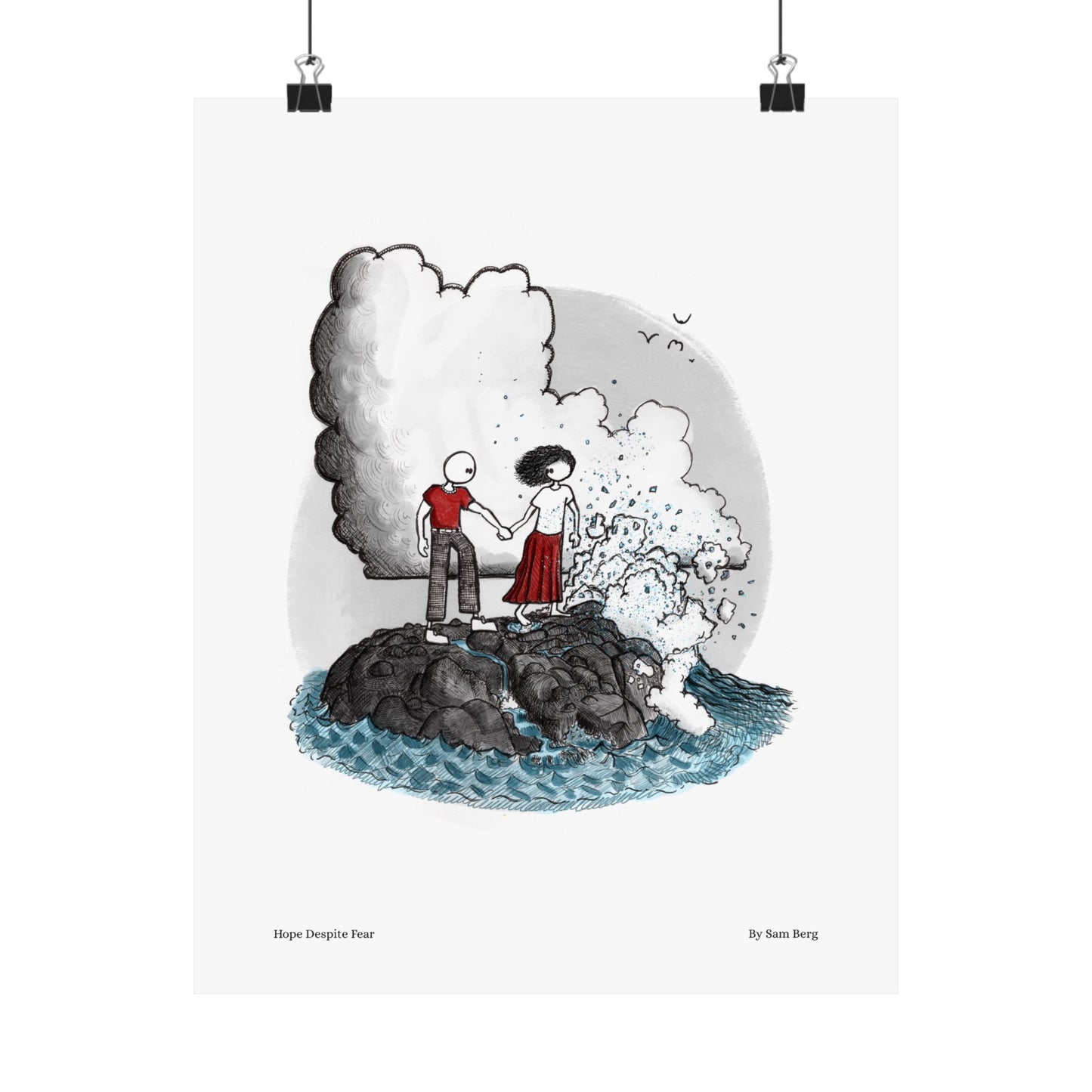 Print of "Hope Despite Fear"
