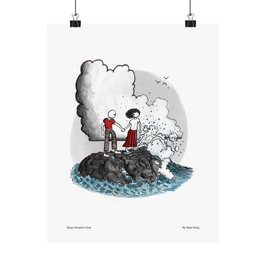 Print of "Hope Despite Fear"