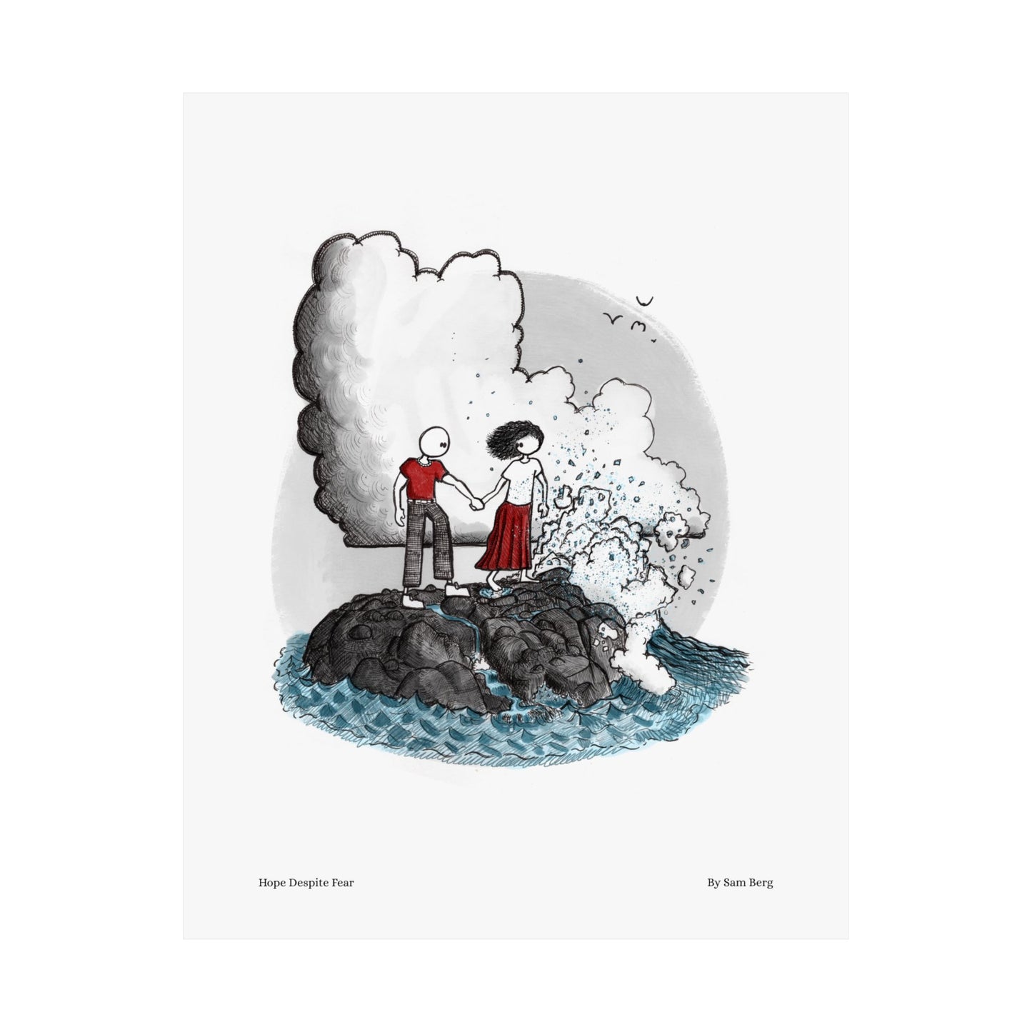Print of "Hope Despite Fear"
