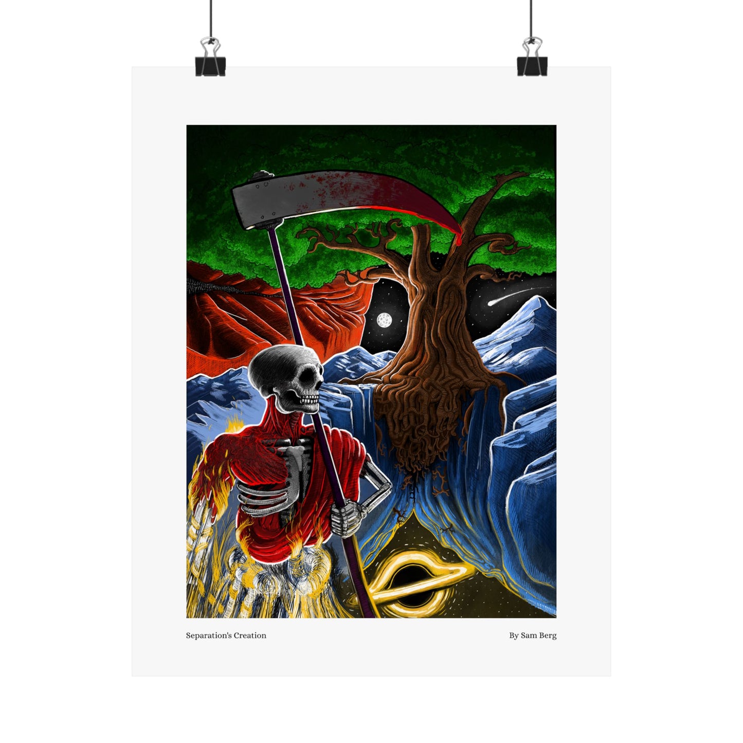 Print of "Separation's Creation"