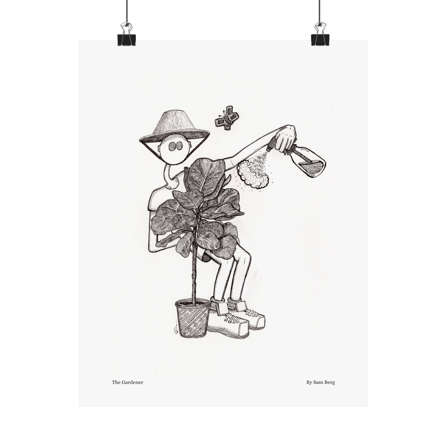 Print of "The Gardener"