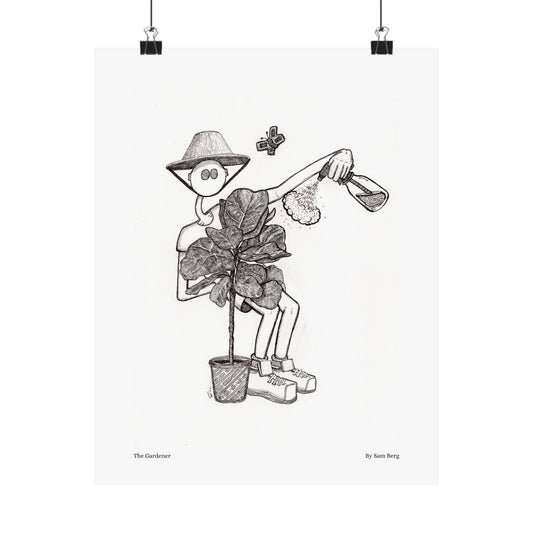 Print of "The Gardener"
