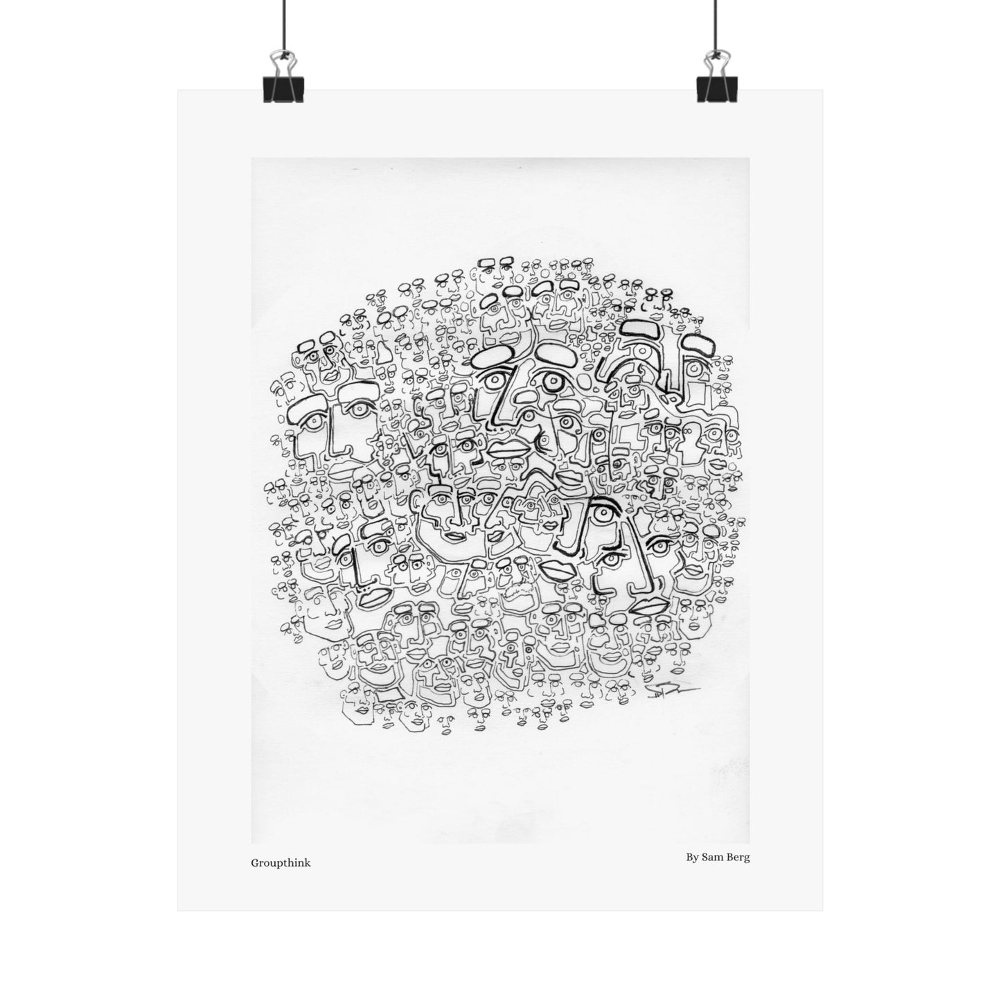 Print of "Groupthink"