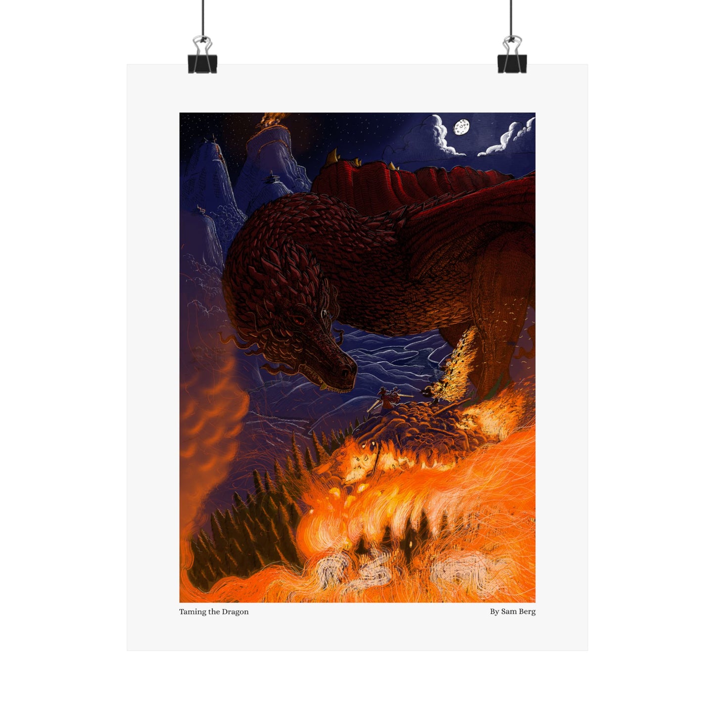 Print of "Grocery Run"