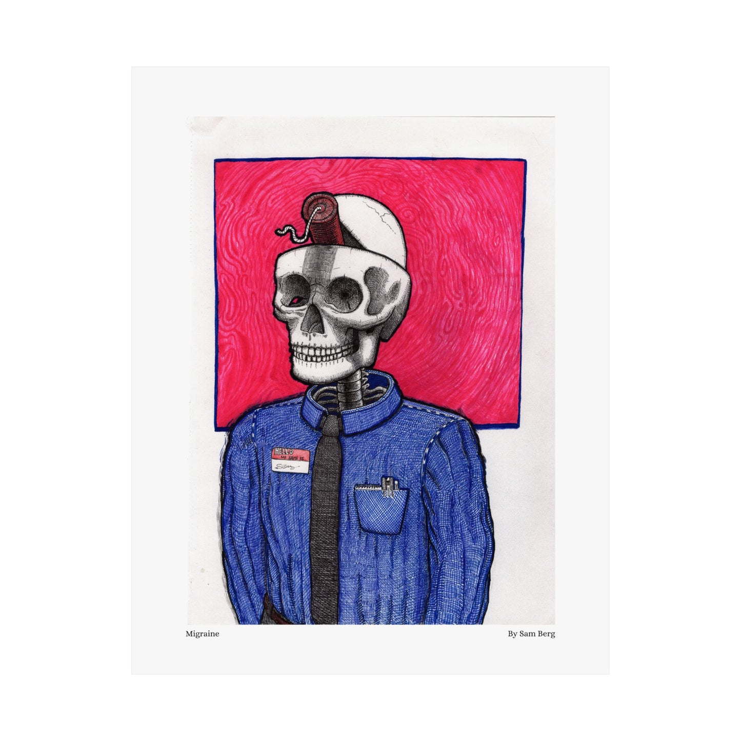 Print of "Migraine"