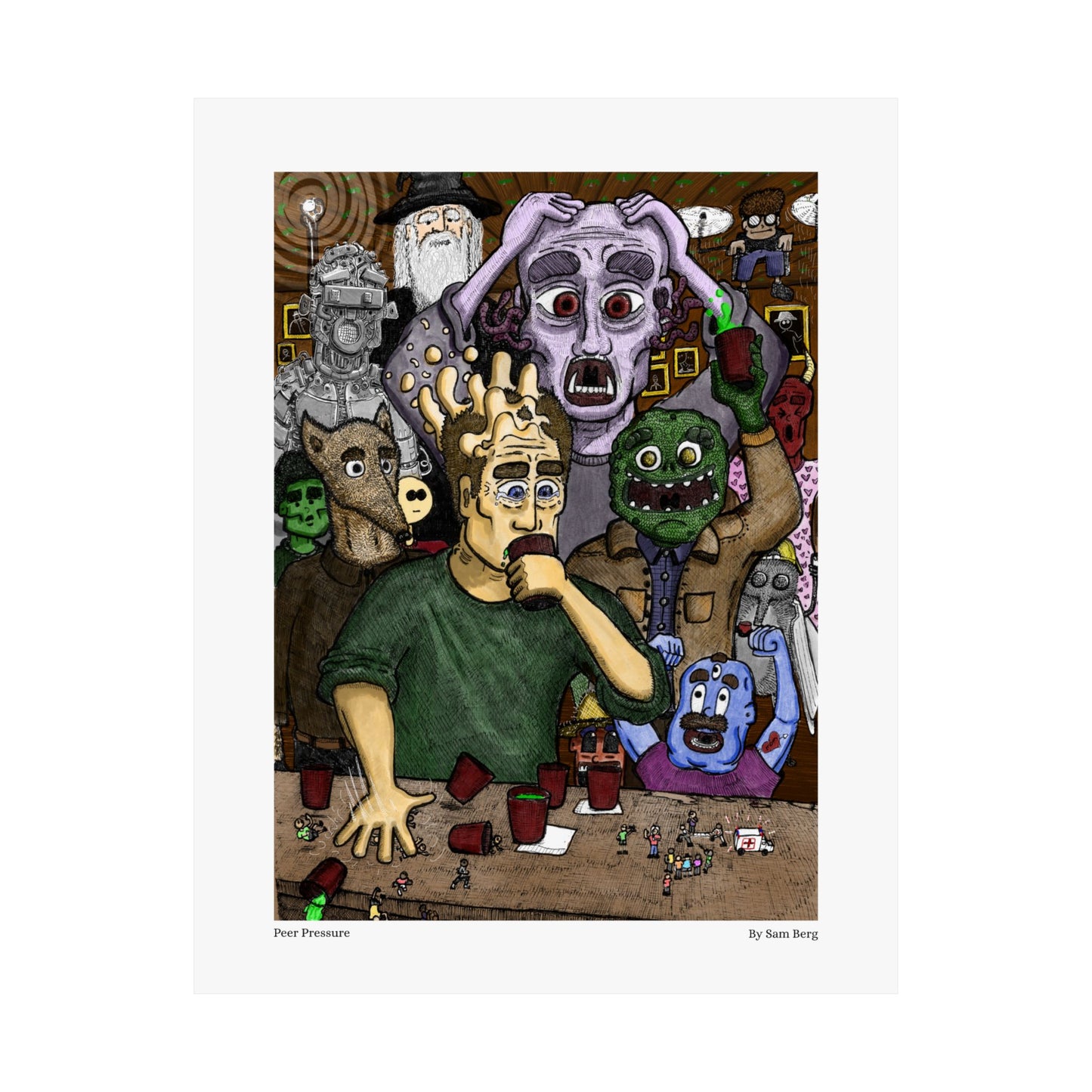 Print of "Peer Pressure"