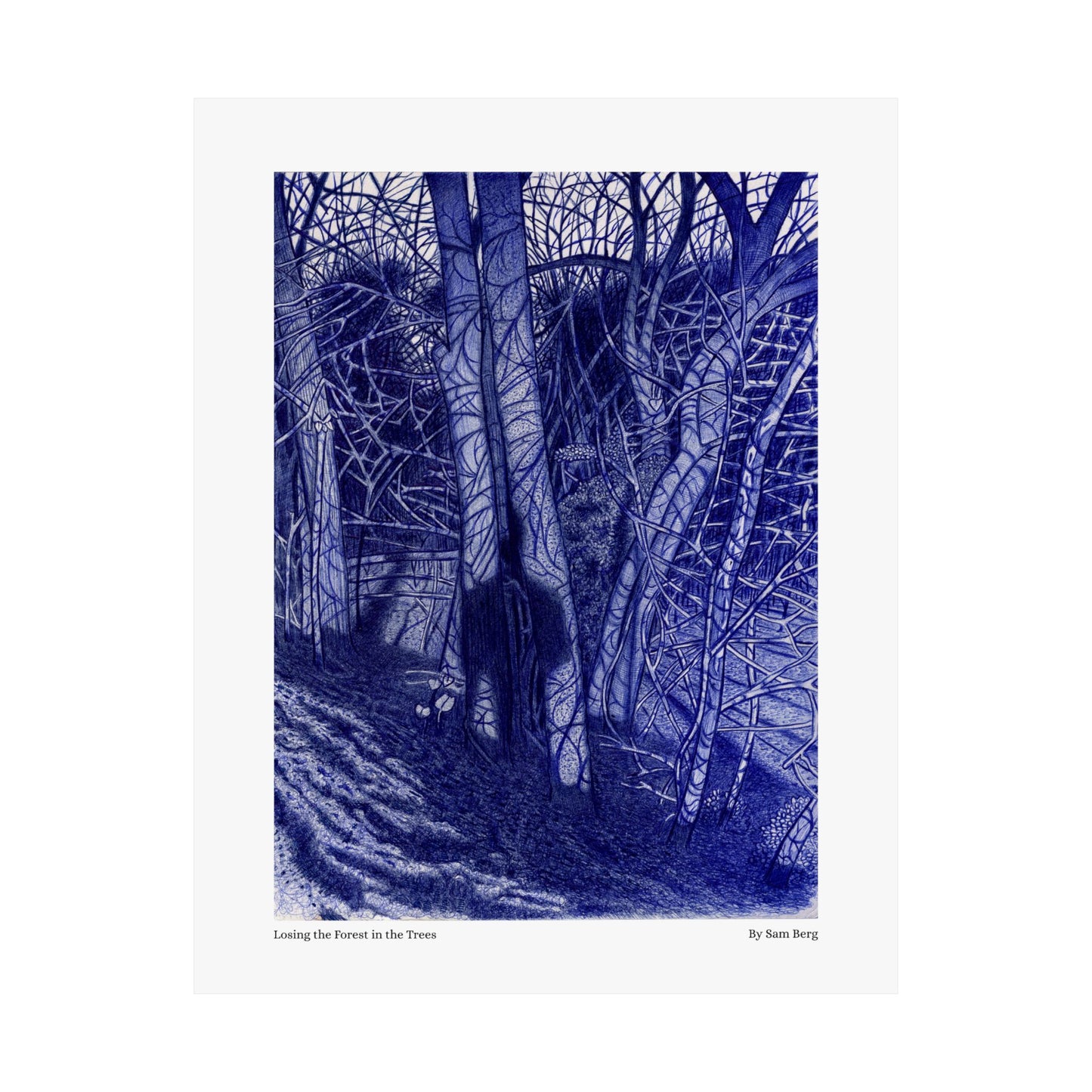 Print of "Losing the Forest in the Trees"
