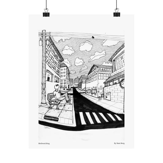 Print of "Birdwatching"