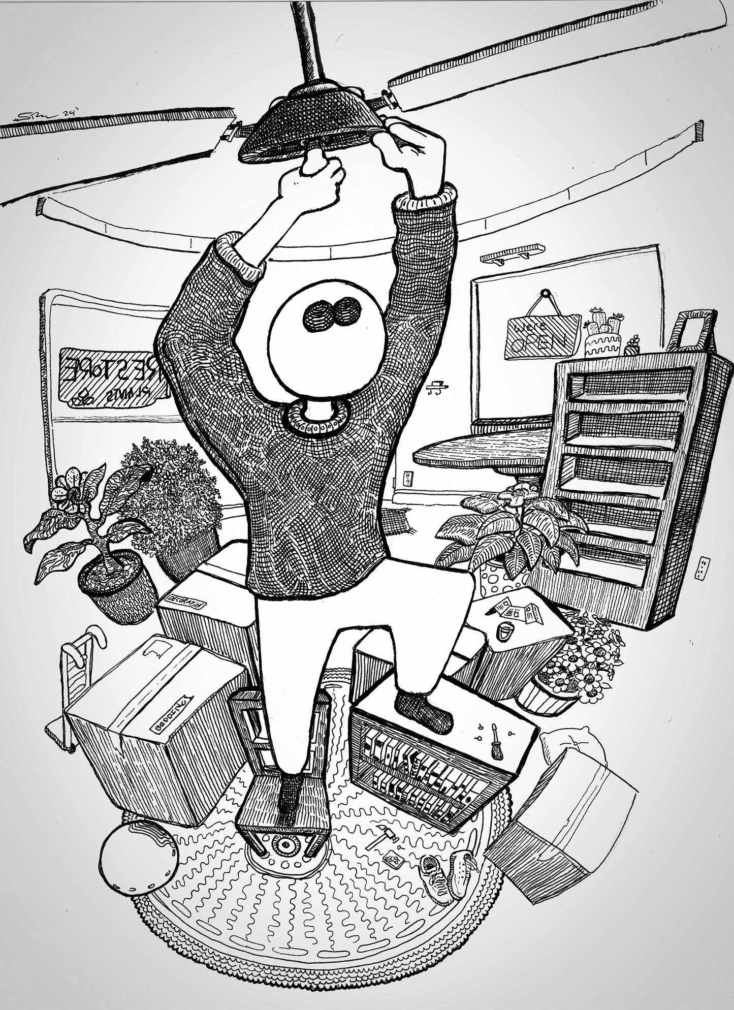 Moving in, Moving out
